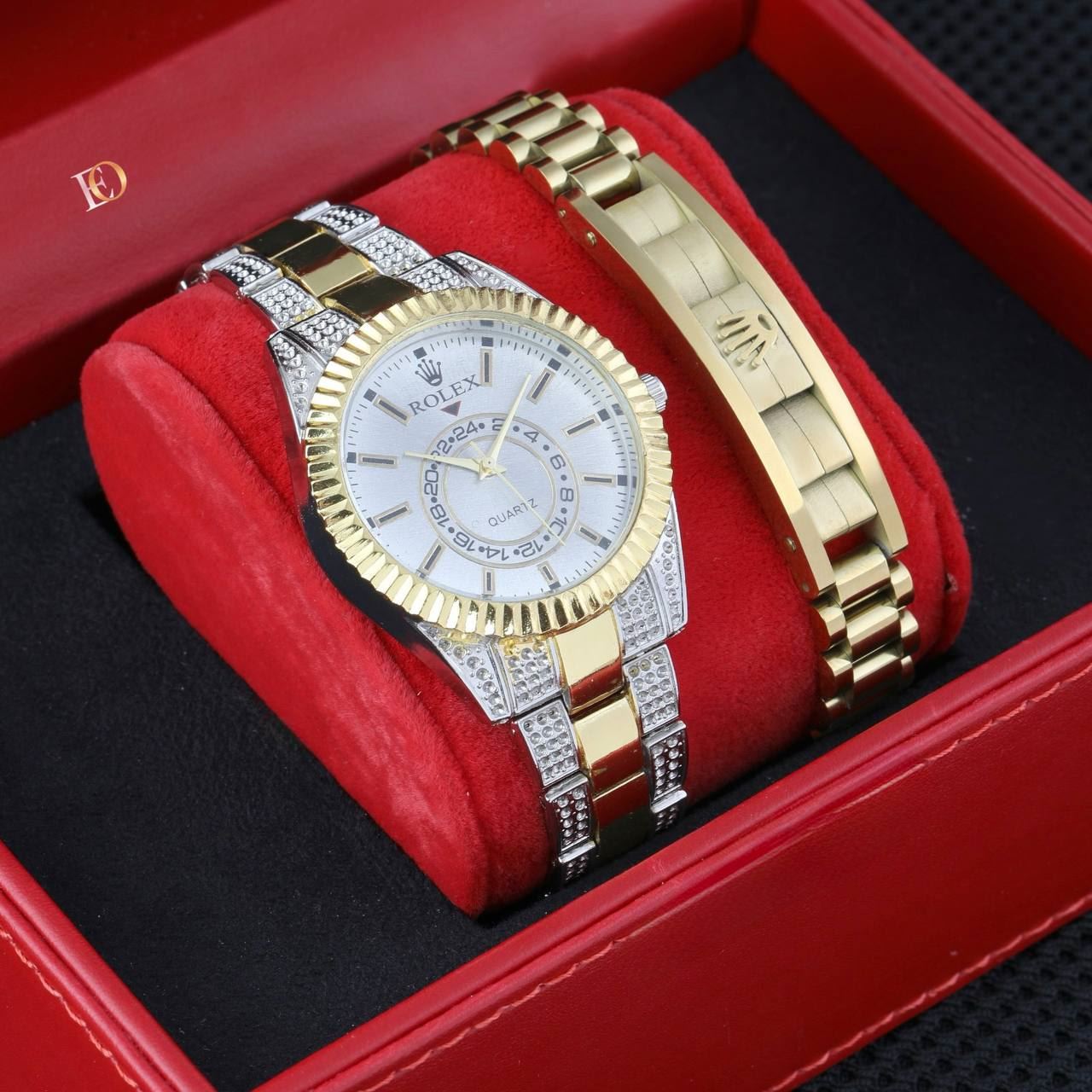 Conjunto reloj y pulsera Rolex hombre - Imagen 6