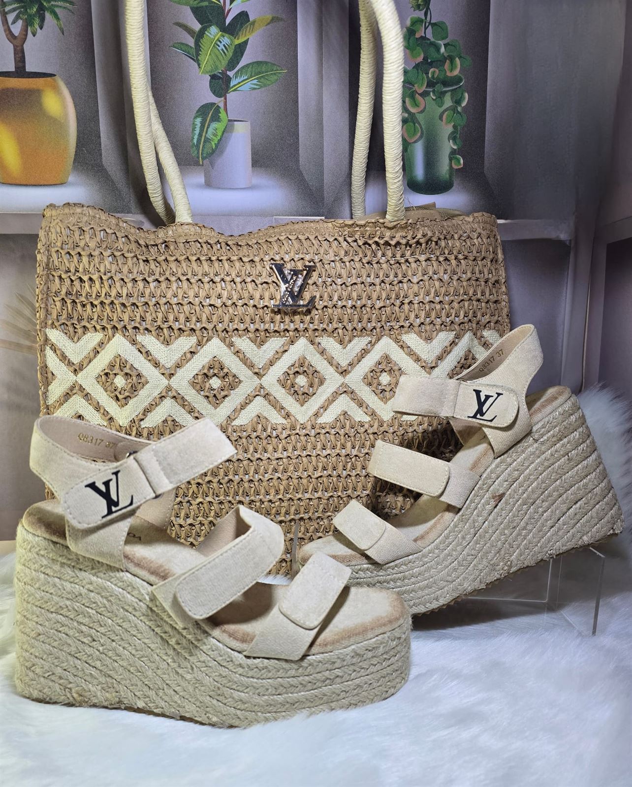 Conjunto sandalias y bolso Louis Vuitton - Imagen 2