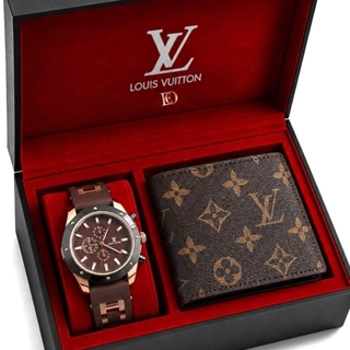 Conjunto set reloj y cartera Louis Vuitton - Imagen 2