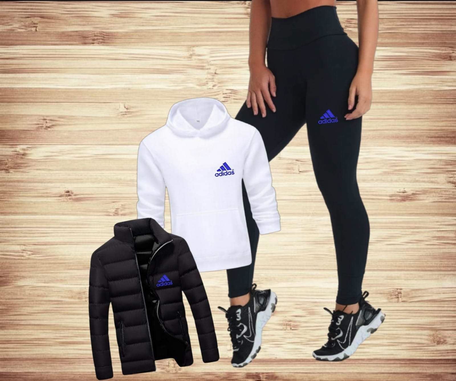 Conjunto tres piezas mujer Adidas - Imagen 1