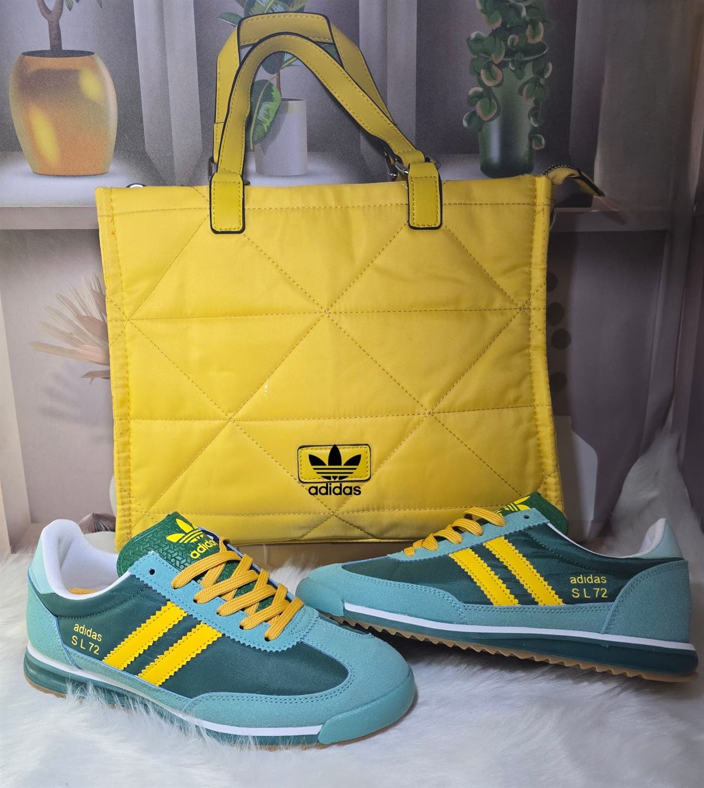 Conjunto zapatillas Adidas SL 72 y bolso a juego - Imagen 2