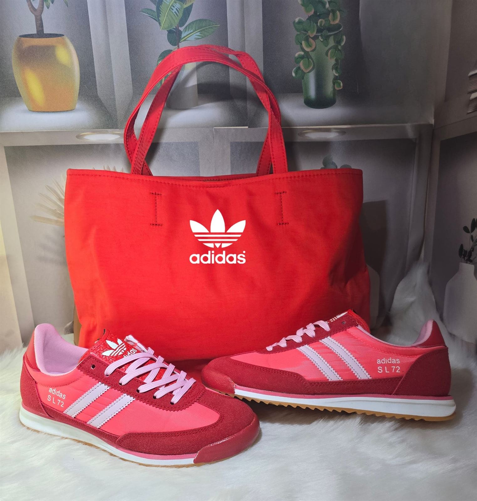 Conjunto zapatillas Adidas SL 72 y bolso a juego - Imagen 4