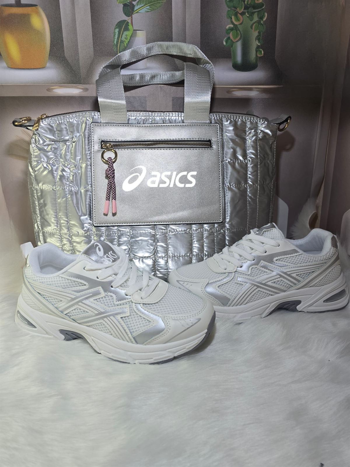 Conjunto zapatillas y bolso Asics - Imagen 2