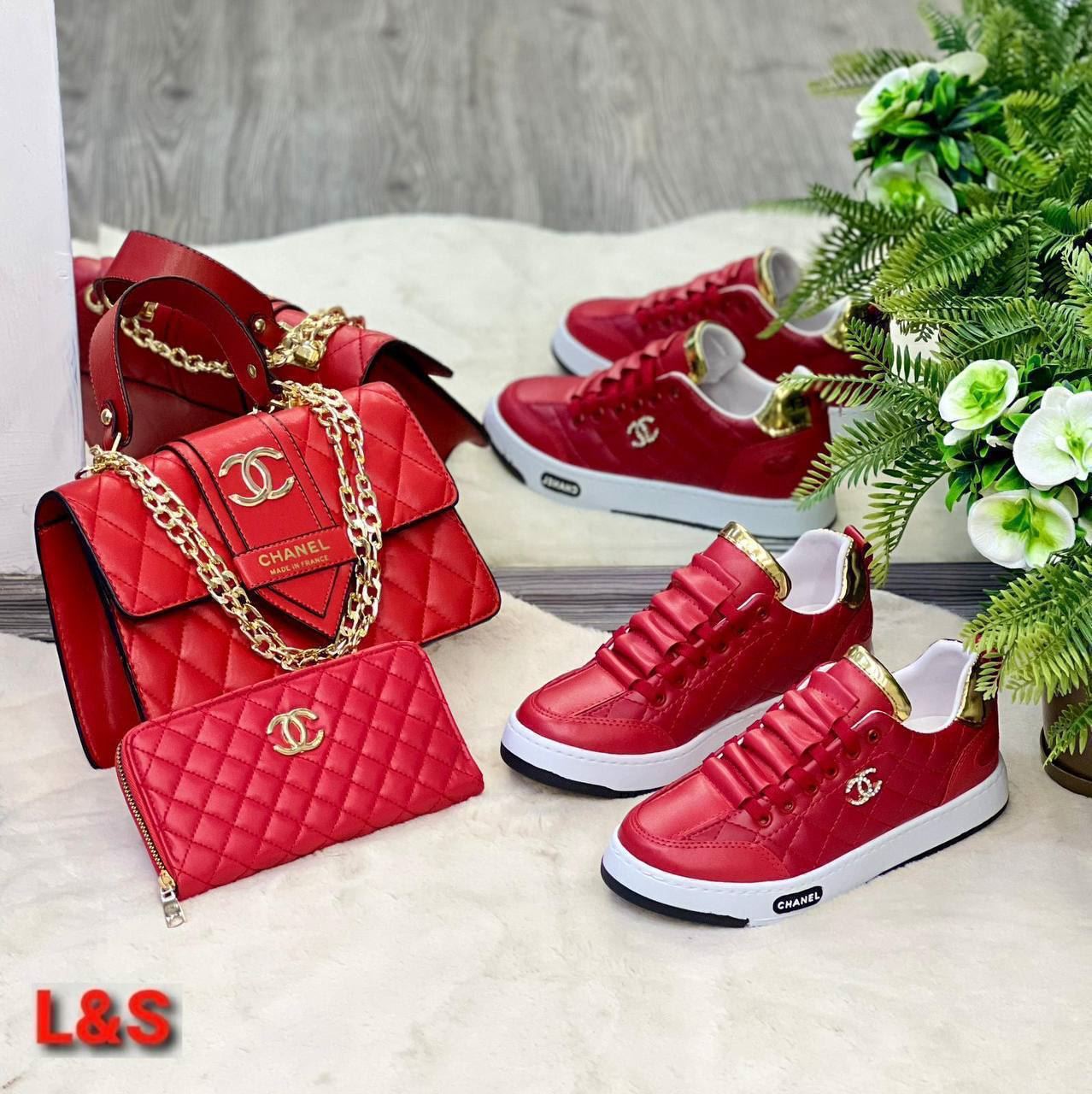 Conjunto zapatillas y bolso Chanel - Imagen 4