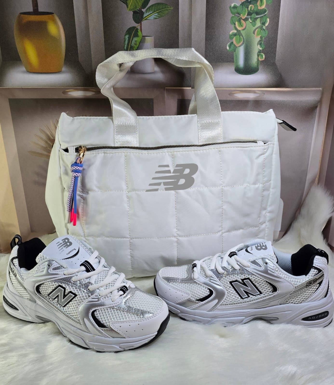 Conjunto zapatillas y bolso New Balance - Imagen 1