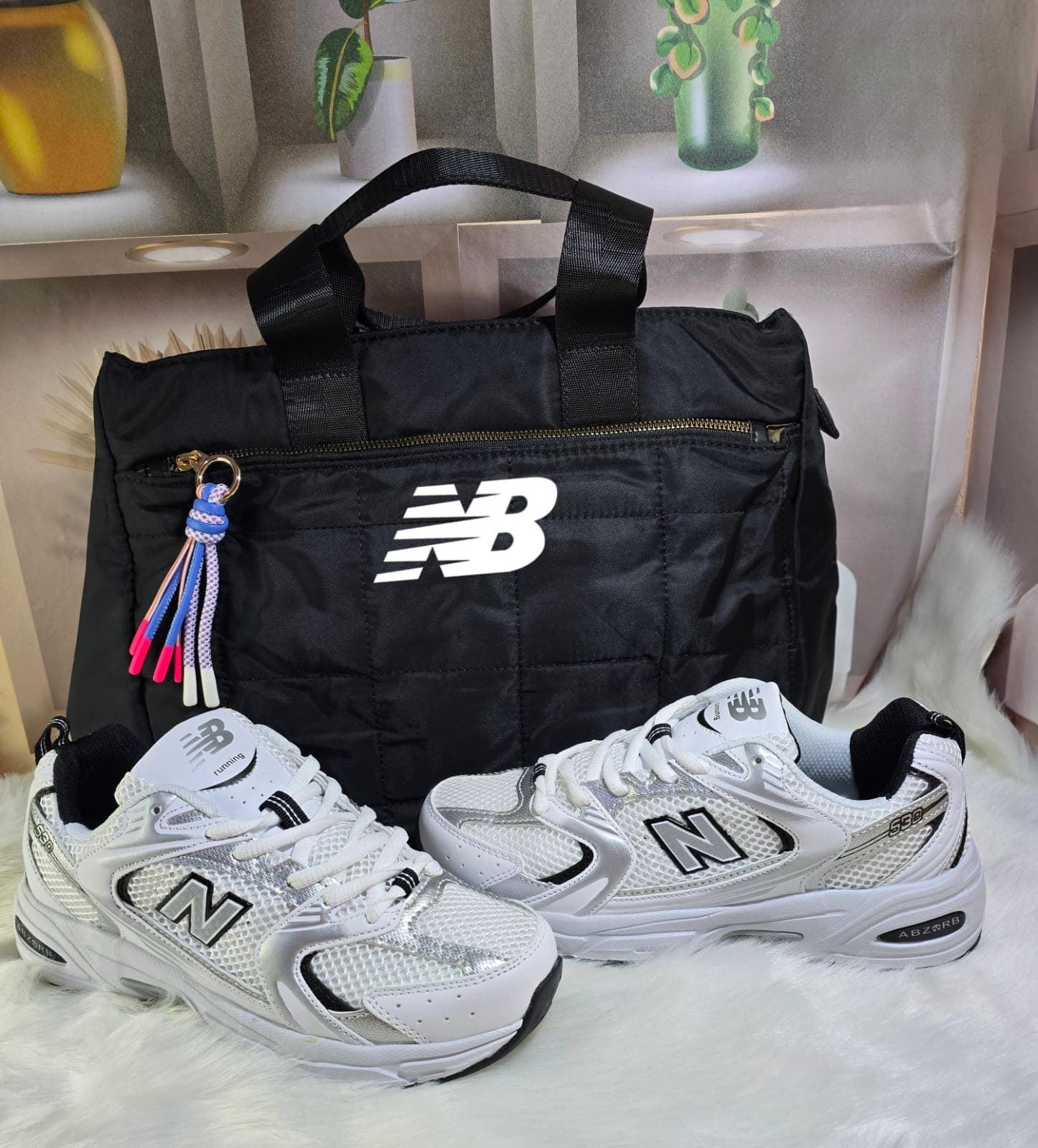 Conjunto zapatillas y bolso New Balance - Imagen 2