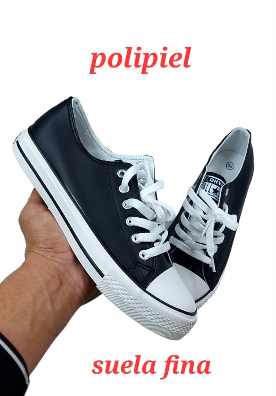 Converse baja polipiel - Imagen 1