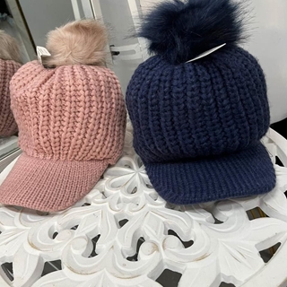 Gorro con visera de punto - Imagen 2