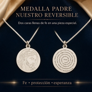 Medalla padre nuestro - Imagen 1