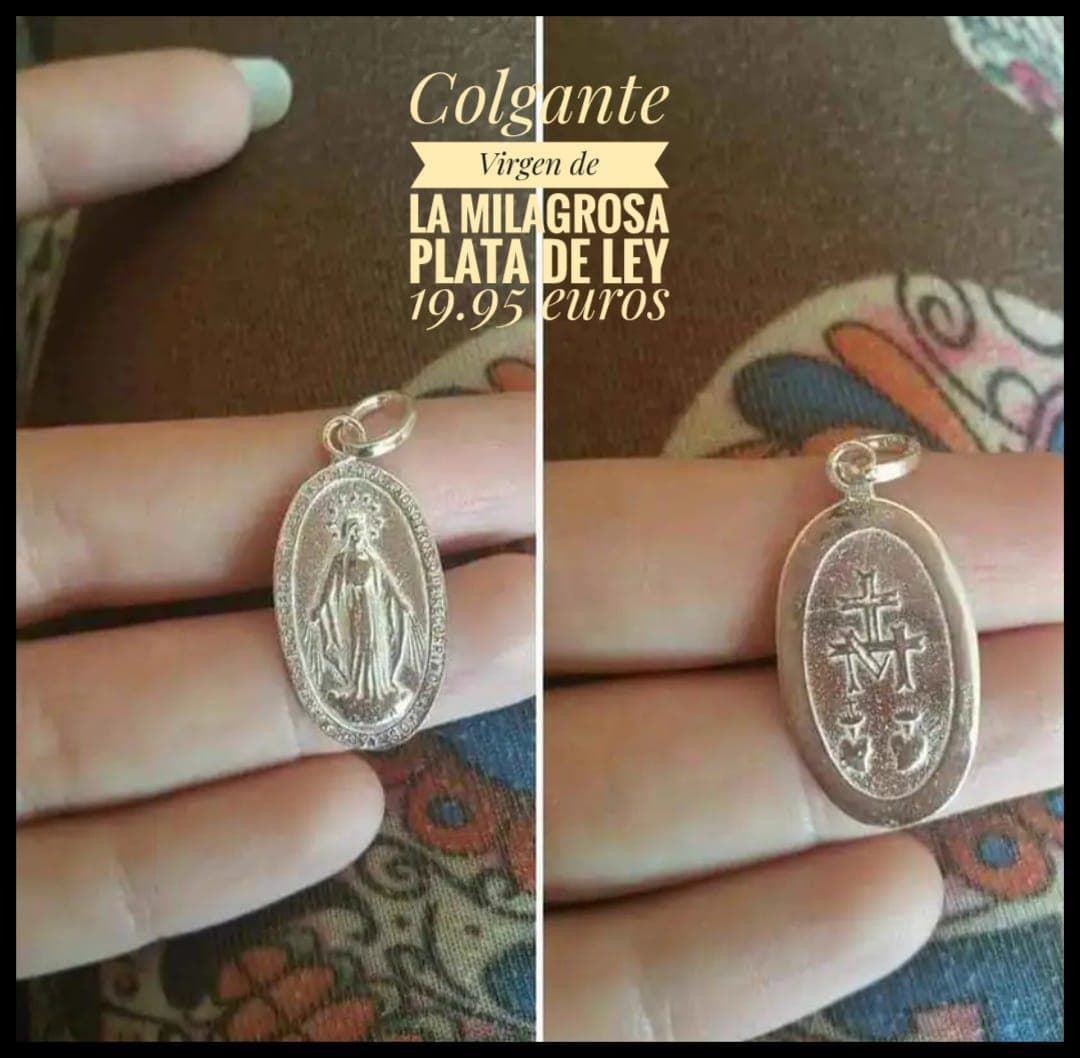 Medalla virgen milagrosa - Imagen 1