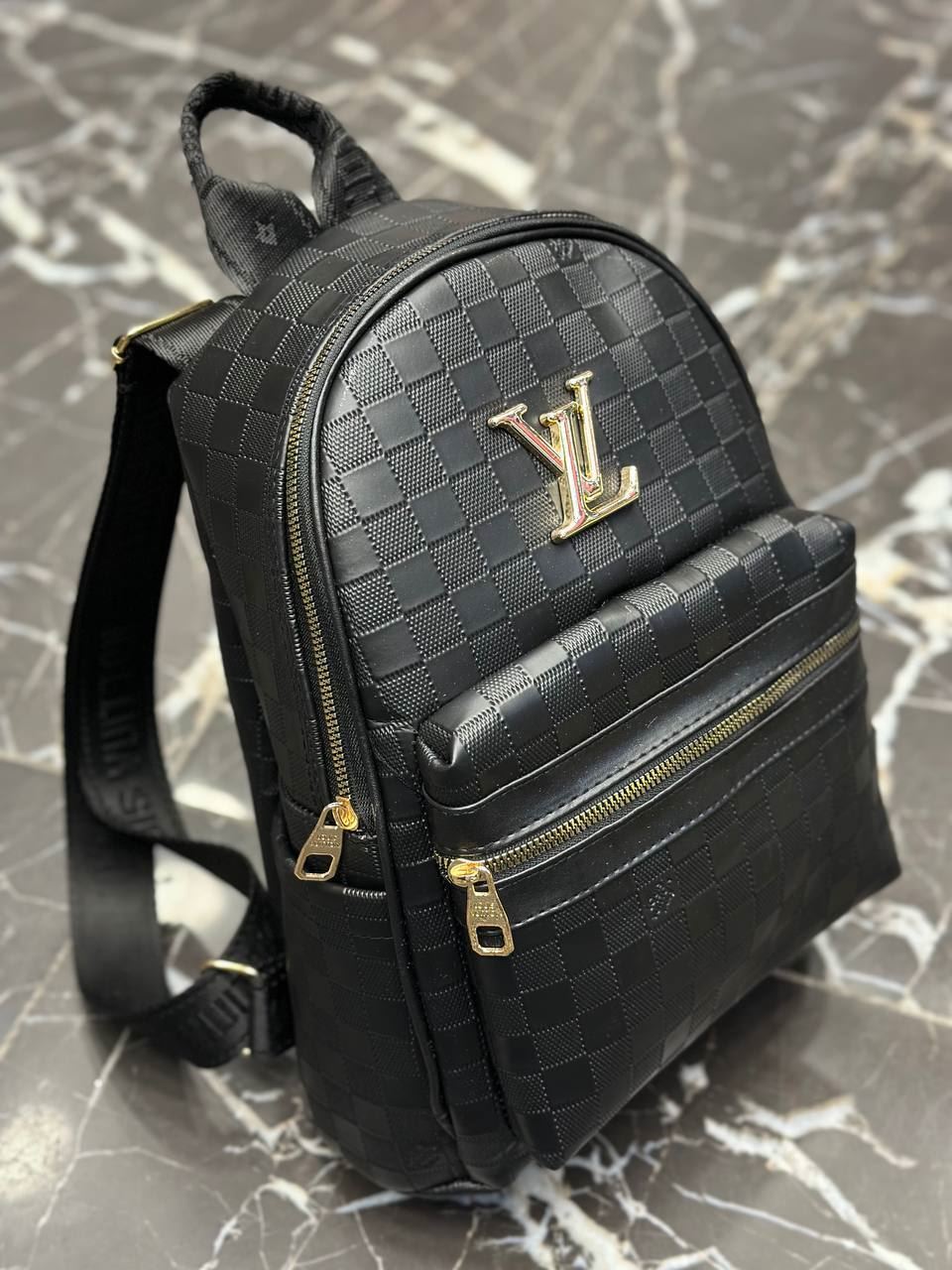 Mochila Louis Vuitton cuadros - Imagen 1