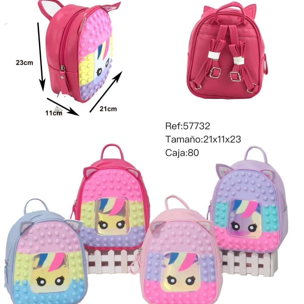 Mochila Pop It unicornio - Imagen 1