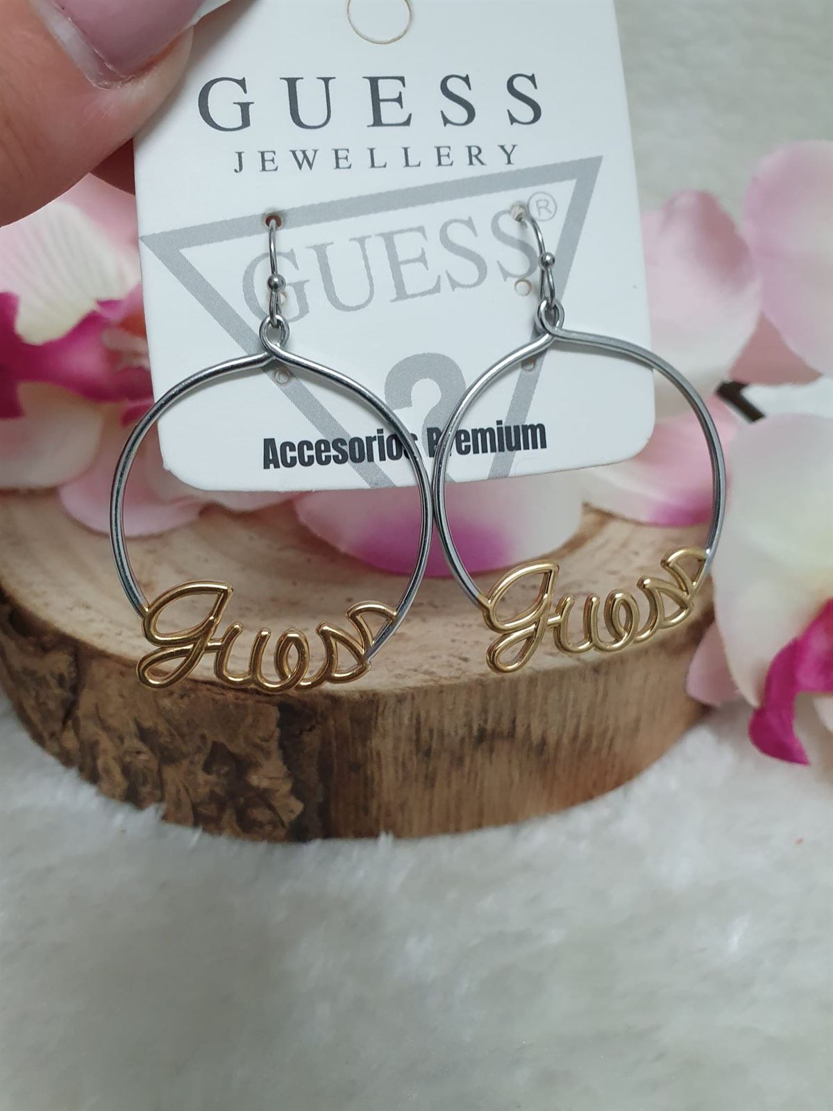 Pendientes aros Guess - Imagen 1