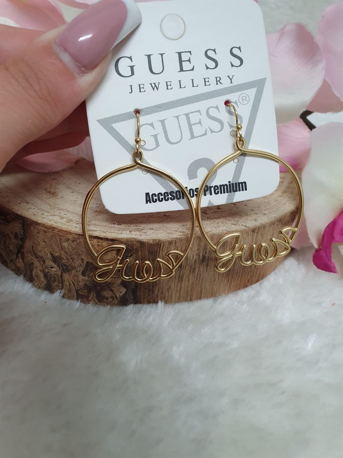 Pendientes aros Guess - Imagen 2