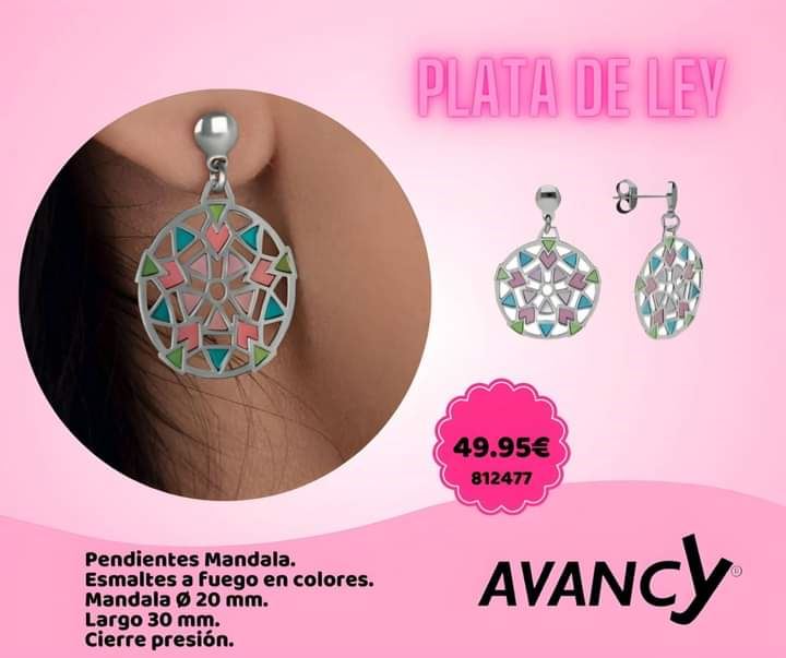 Pendientes Mandala - Imagen 1