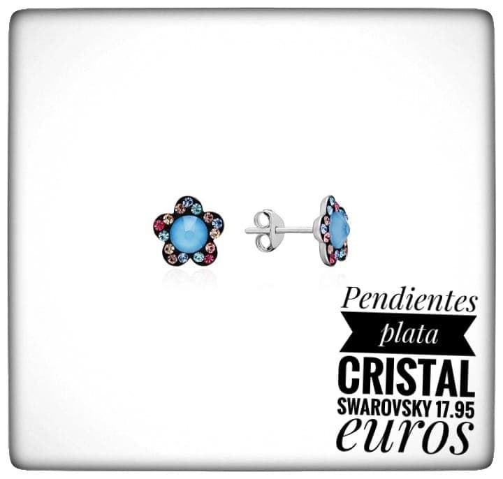 Pendientes margarita Swarovski - Imagen 1