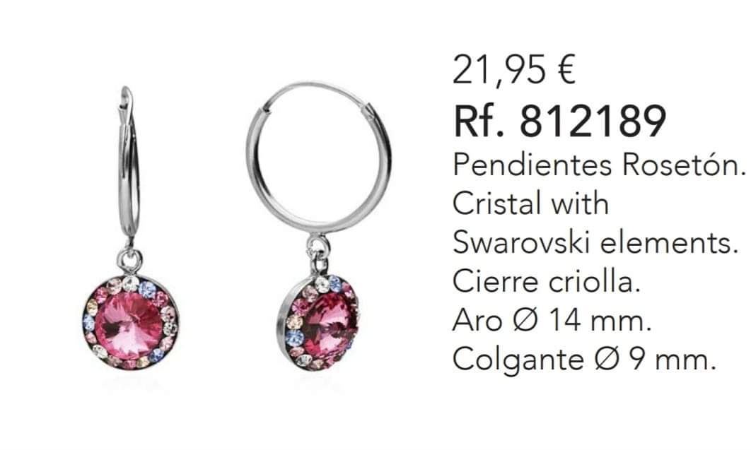 Pendientes rosetón - Imagen 1