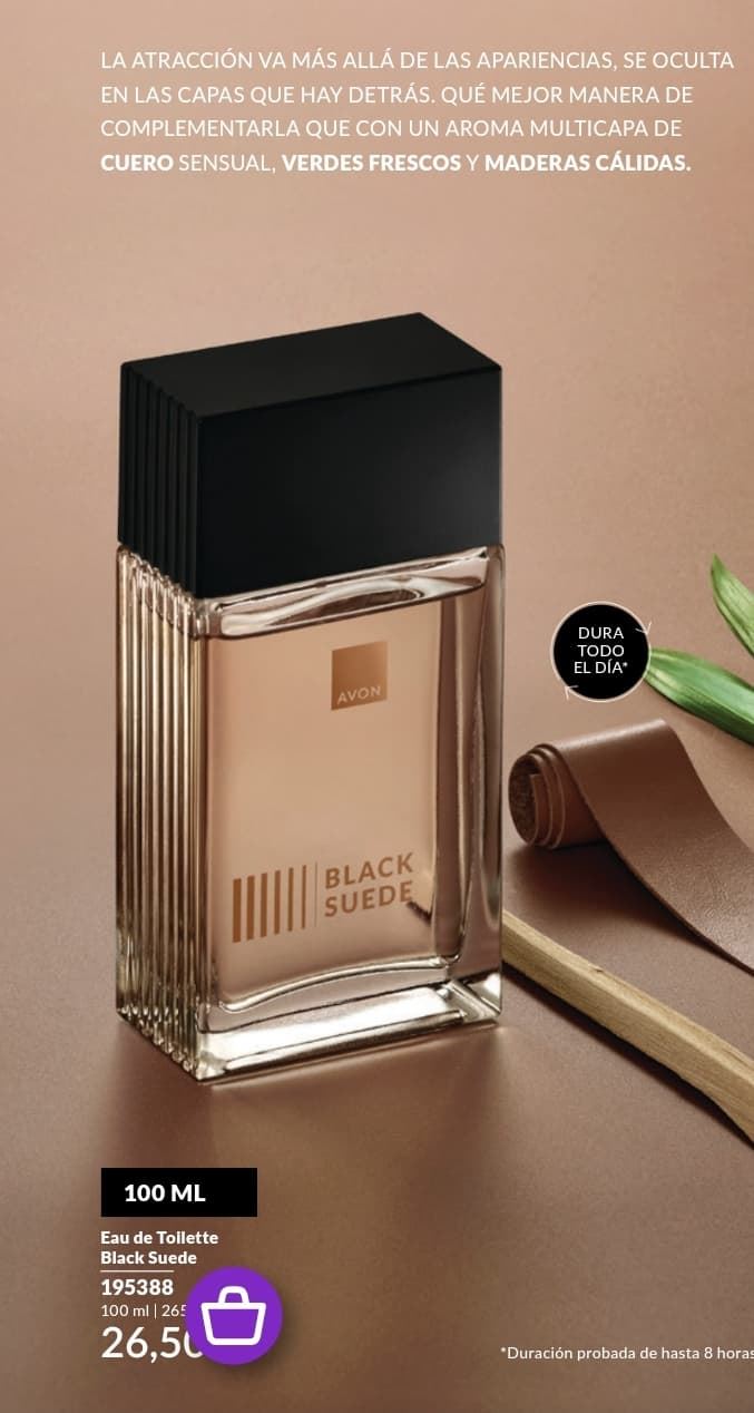 Perfume Black Suede - Imagen 3