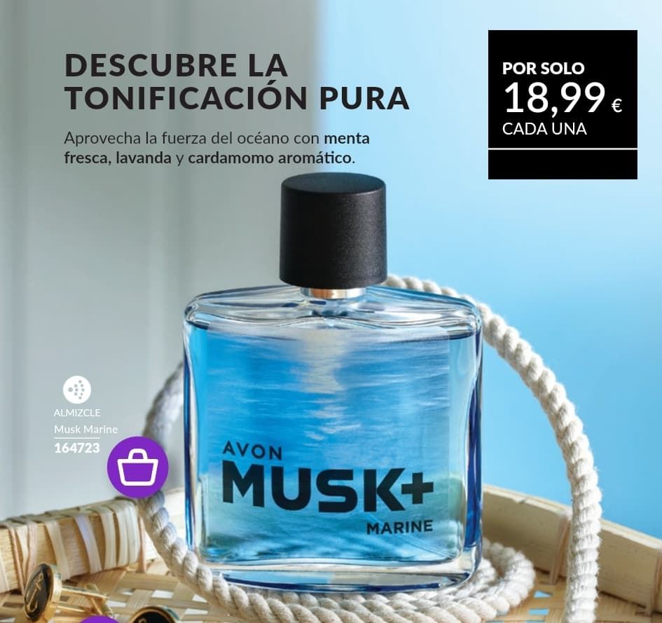 Perfume Musk + Avon - Imagen 1