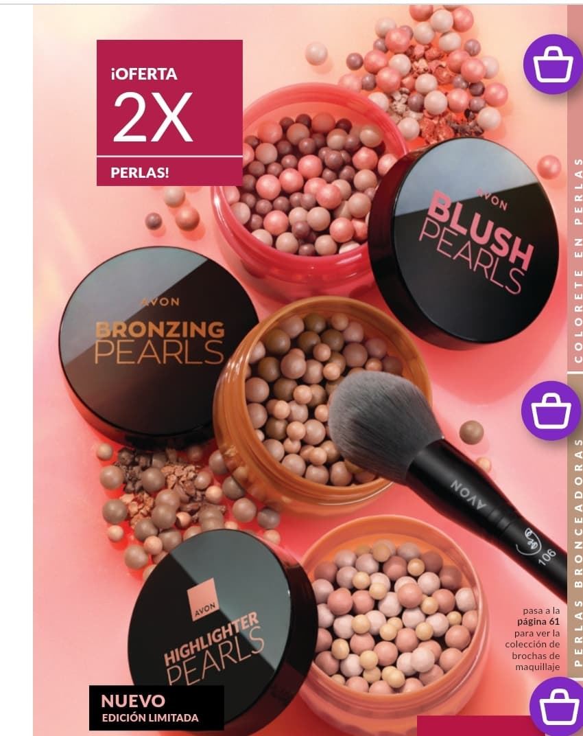 Perlas de maquillaje Avon - Imagen 1