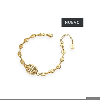 Pulsera cruz de Caravaca acero - Imagen 2