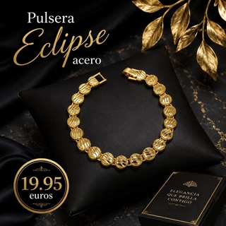 Pulsera Eclipse acero Avancy - Imagen 1