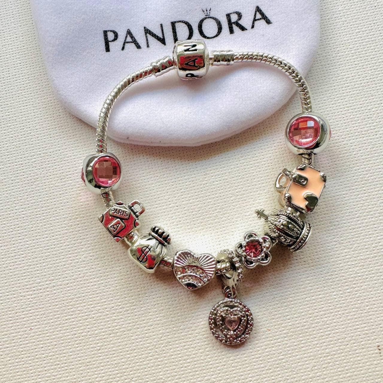 Pulsera Pandora corazón - Imagen 6