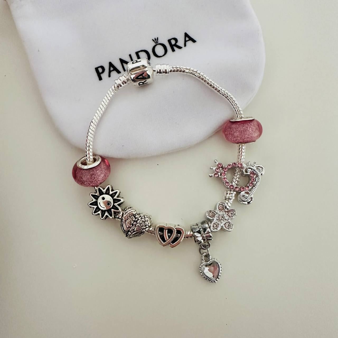 Pulsera Pandora corazón - Imagen 8