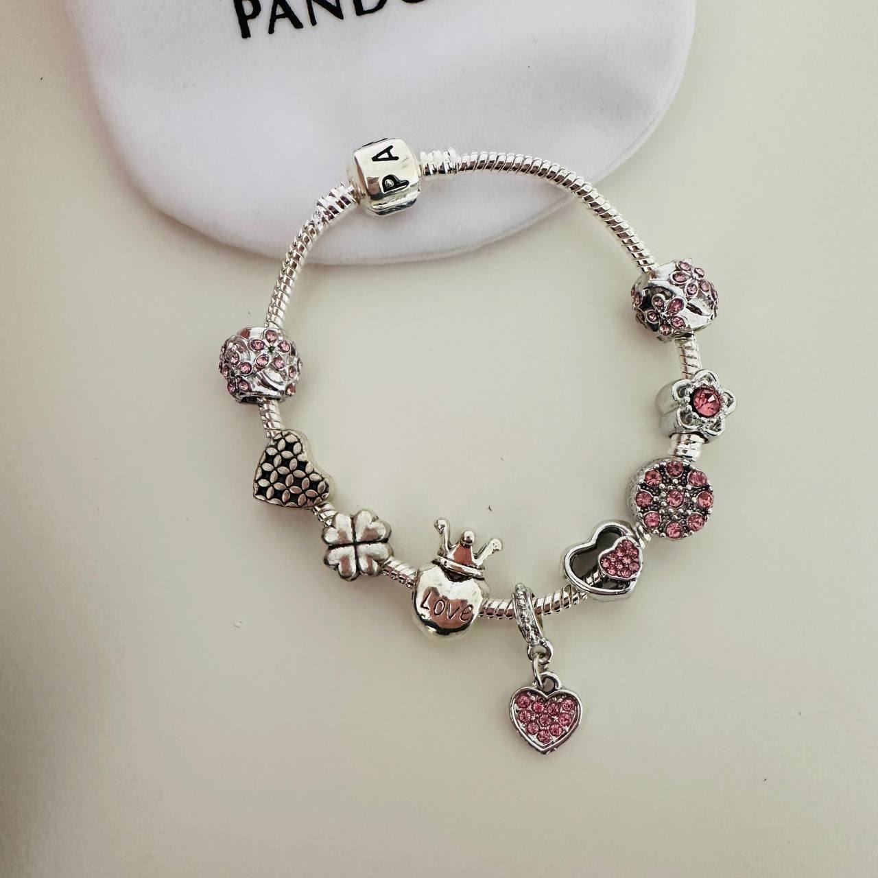 Pulsera Pandora corazón - Imagen 9