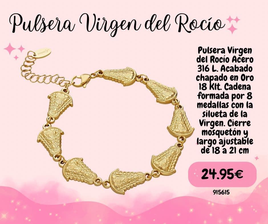 Pulsera Virgen del Rocio - Imagen 1