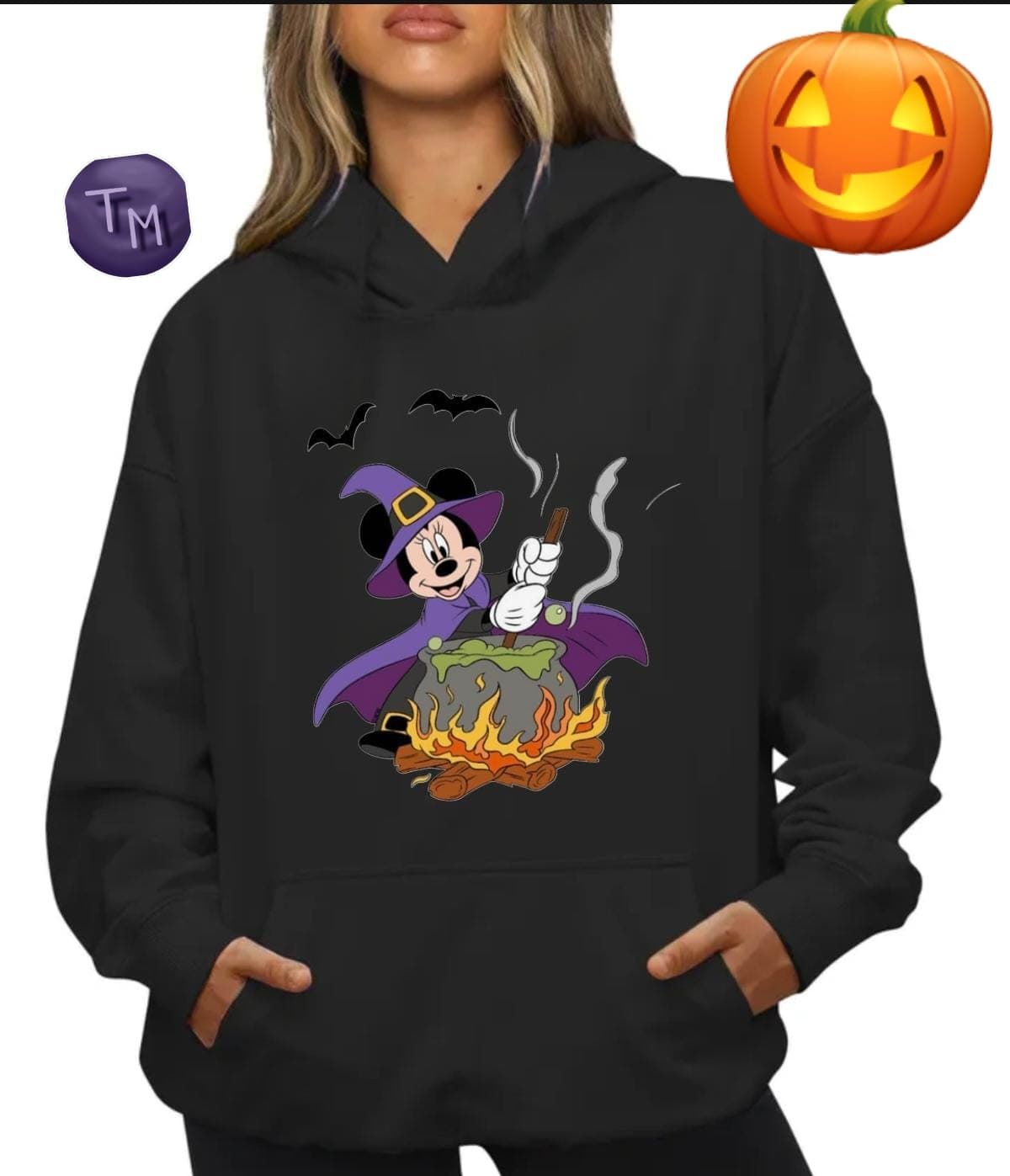 Sudadera Halloween ?? Minnie - Imagen 1