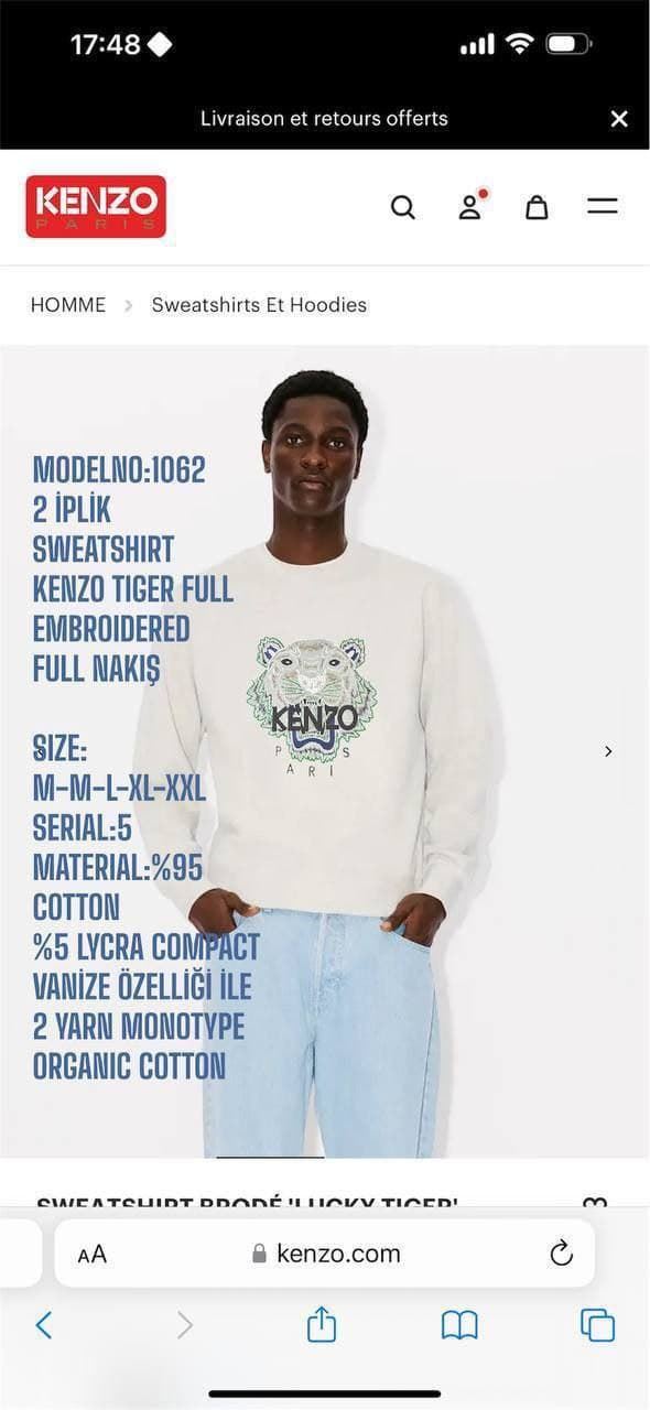 Sudadera Kenzo - Imagen 4