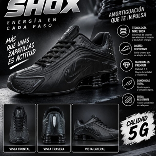 Zapatillas Nike Shox R4 mujer - Imagen 1